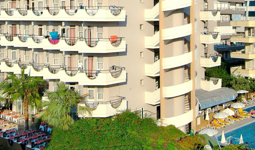Hotel Hedef Kleopatra Golden Sun à Alanya Extérieur photo