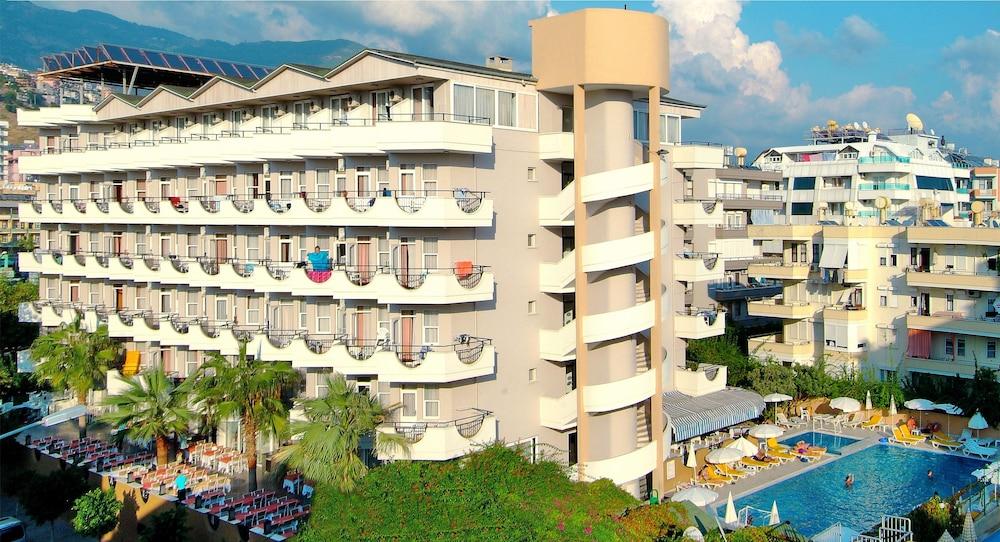 Hotel Hedef Kleopatra Golden Sun à Alanya Extérieur photo